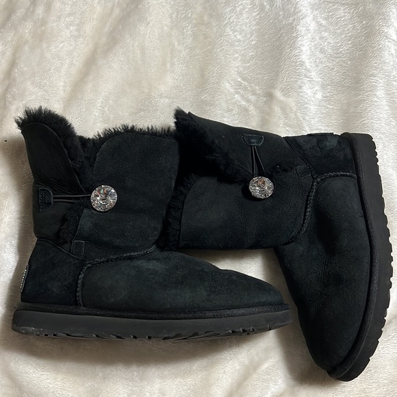 UGG Bailey Button Bling Boot size 8 - Picture 5 of 13